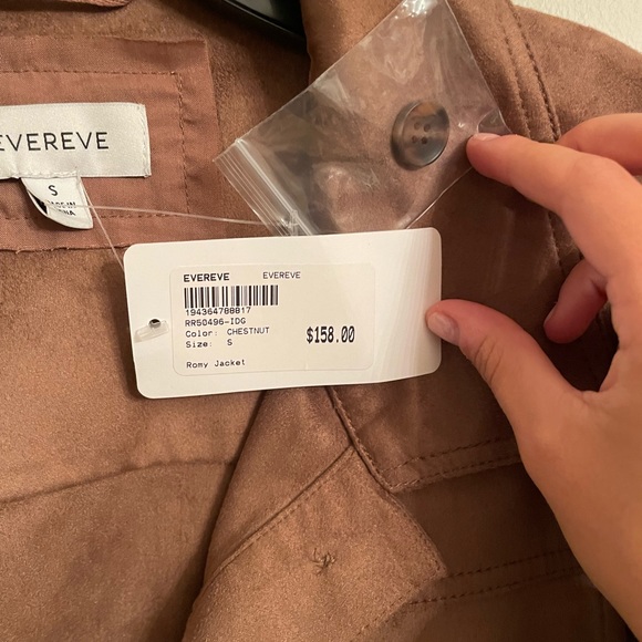Evereve Romy Jacket in Chestnut Size Small - Picture 6 of 8